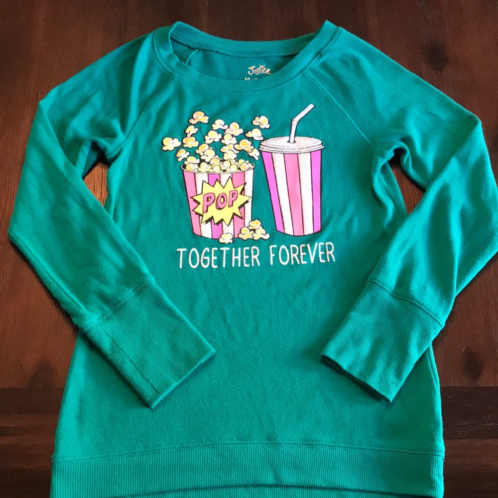 Girls warm long sleeve size 10